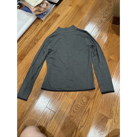 Threads 4 Thought Quarter Zip Pullover Women's XS Gray Athletic Minimalist Cozy - Picture 5 of 6